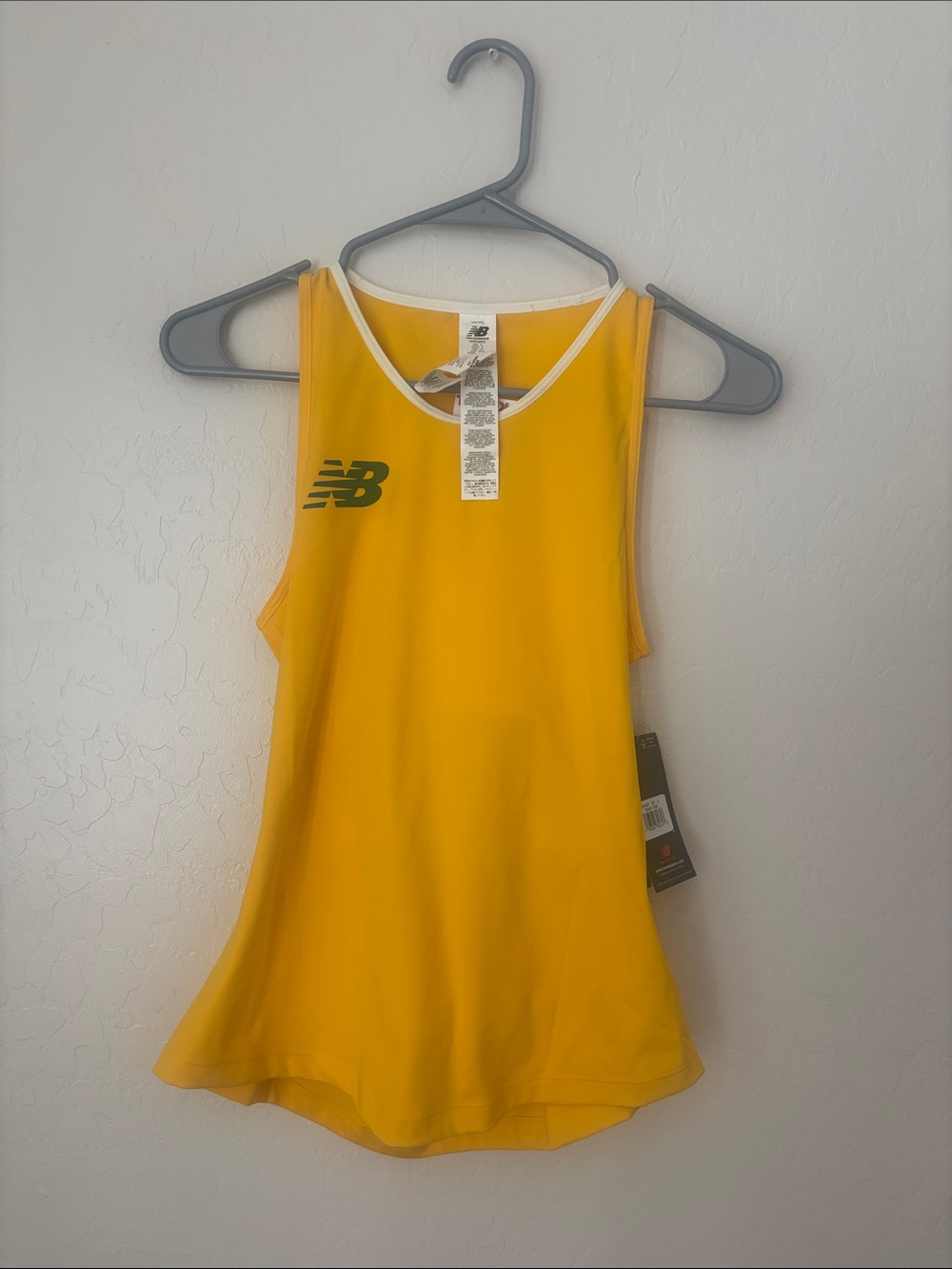 New Balance Bright Yellow Women's Performance Tank